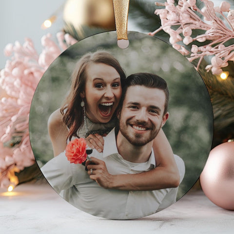 Custom Photo Ornament, Custom Christmas Ornament, Couples Ornaments, Christmas Ornaments, Photo Ornament, Ceramic Custom Ornament