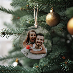 Custom Photo Ornament, Custom Christmas Ornament, Couples Ornaments, Christmas Ornaments, Photo Ornament, Ceramic Custom Ornament