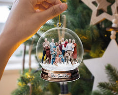 Custom Family Photo Ornament, Family Christmas Ornaments, Big Family Ornament 2024, Personalized Family Photo Keepsake, Christmas Gifts